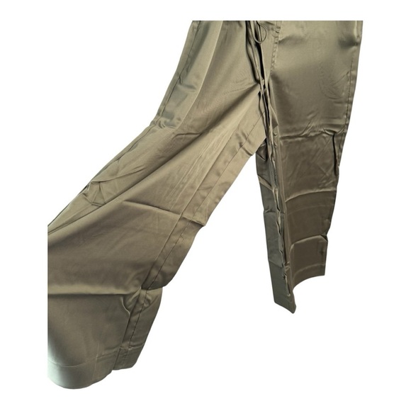 Ettitude Bamboo Sateen Jumpsuit Luxurious in Moss Sage Womens Medium NIB. $314 - Picture 9 of 14